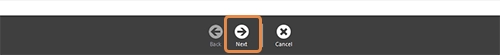 The Import PLUs option selected, with Next in the Control Panel