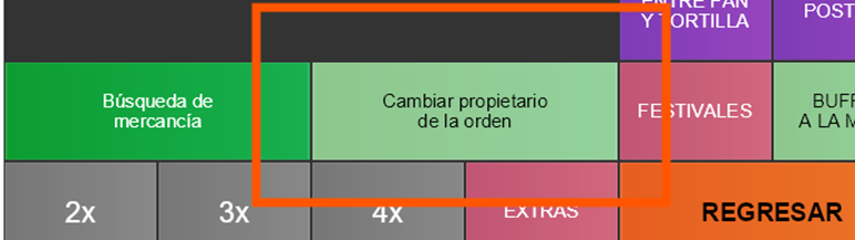 The Change Order Owner option on the POS