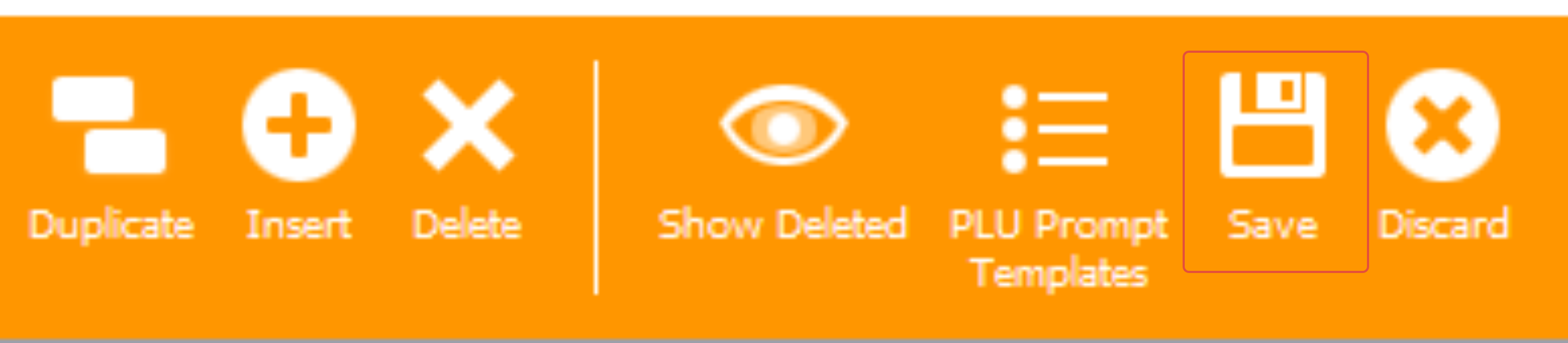 Saving the quick edit changes