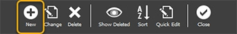 The New Service Mode window
